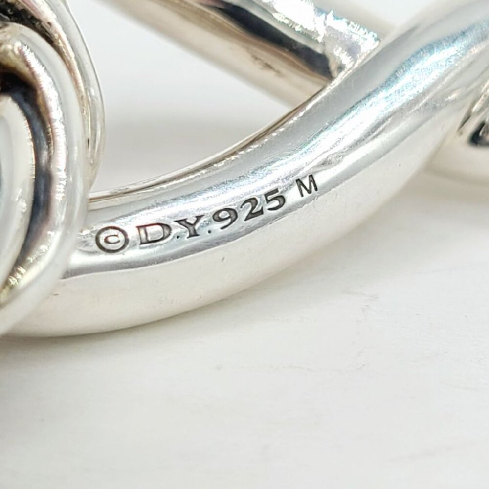 David Yurman Bold Continuance Bracelet in Sterling Silver - 33mm - RARE - Picture 13 of 13